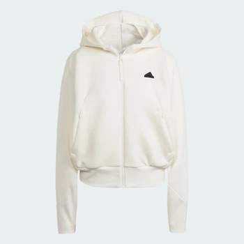 Жіноче худі adidas Z.N.E. Full-Zip adidas IS3918 (XS) білий (4067886445116)