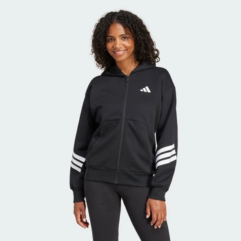 Женская толстовка Future Icons 3-Stripes adidas JE0171 (S) черный (4067906103415)