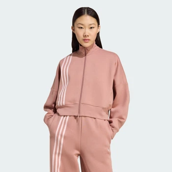 Жіноча олімпійка Off Placed 3-Stripes Zip Up adidas JW3609 (M) рожевий (4068808273725)