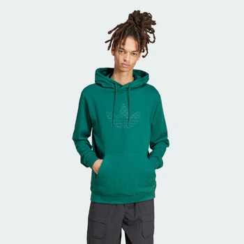Мужское худи adidas Originals adidas JP4416 (M) зеленый (4067891392122)