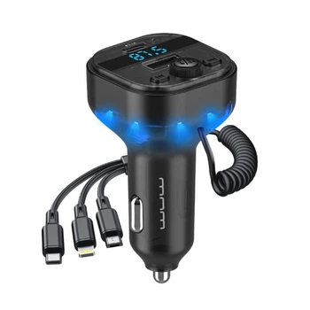 Автомобильный FM-трансмиттер WUW-C219 15W Black (WUW-C219)