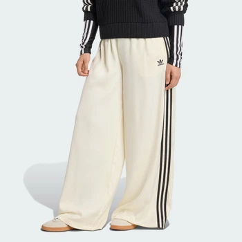 Женские джоггеры Satin Wide Leg adidas KD2542 (34) белый (4068812260124)