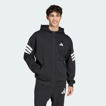 Чоловіча толстовка Future Icons 3-Stripes adidas JD4827 (S) чорний (4067906112196)