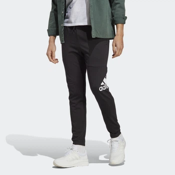 Мужские джоггеры Essentials Single Jersey Tapered Badge of Sport adidas IC9400 (S) черный (4066752146058)