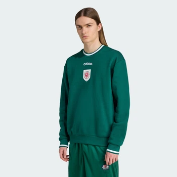 Мужской свитшот Badge Crewneck adidas JX3066 (L) зеленый (4068809642261)