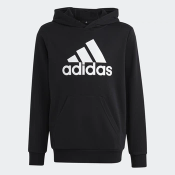 Детское худи Big Logo Essentials Cotton adidas HR6380 (128) черный (4066752714578)