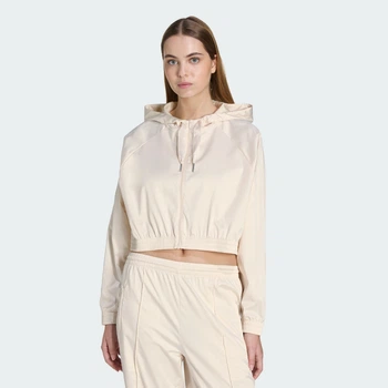 Жіноча толстовка PEARL CROPPED adidas KE3391 (S) білий (4068812783579)