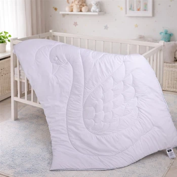 Ковдра Mirson зимова Односпальна 140x150 см EcoSoft №0556 Sleepy Friends Люмі (2200013032786)