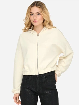 Спортивная кофта женская ONLY 15346449-Birch M Серо-бежевая (5715675354697)