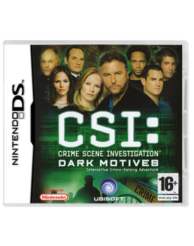 Игра Nintendo DS CSI: Crime Scene Investigation - Dark Motives Europe Английская Версия Б/У