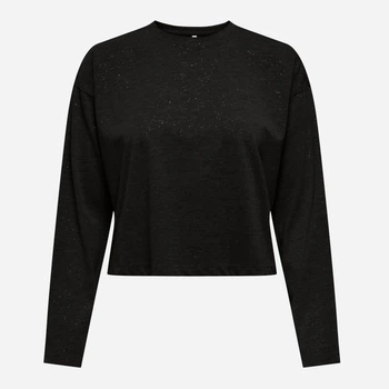 Лонгслив женский ONLY 15357717-Black S Черный (5715731908512)