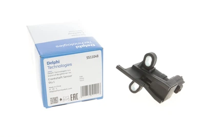 Датчик положення колінчастого вала Delphi SS11048 Ford Focus, S-Max, C-Max, Mondeo, Fiesta, Galaxy, Ecosport; Volvo V70, C30, S40, S80, V50; Mazda 5, 3 LF0118221, 31422276, 30658179