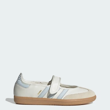 Женские Балетки Samba OG adidas JR7339 36.5 (4 UK) белый (4068809305579)