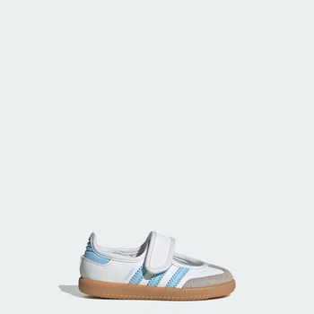 Дитячі Балетки SAMBA JANE adidas JQ9322 25.5 (25.5 EUR) білий (4068806527455)