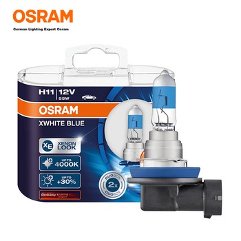 Лампа галогенна OSRAM H11 4000K, 12В 55Вт, для авто