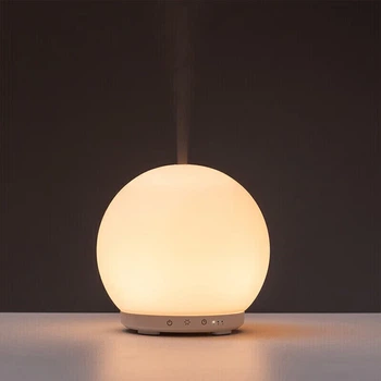 Ультразвуковий ароматерапевтичний дифузор MUJI Touch-Control з м'яким світлом, зволоженням та нічним світлом, подарунок на день народження для жінок на три дюйми