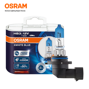 Автолампа OSRAM HB3 9005 галогенная 4000K, 12 В 60 Вт, для дальнего и ближнего света