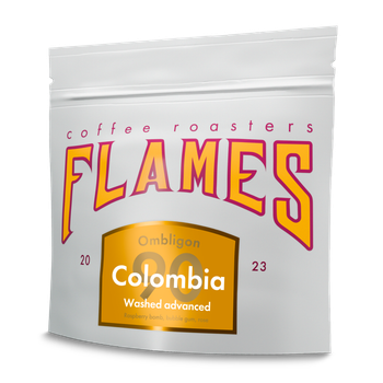 Кава в зернах Flames Coffee Колумбія Омблігон свіжообсмажена під фільтр 250г