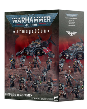 Набір мініатюр WARHAMMER 40000: ARMAGEDDON BATTALION - DEATHWATCH