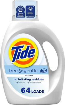 Жидкий стиральный порошок Tide Free Gentle 2.5 л.