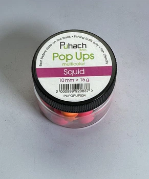 Плавающий бойл Puhach поп ап Pop Ups 10 mm Multicolor - Squid (КАЛЬМАР),PUPOPUP034