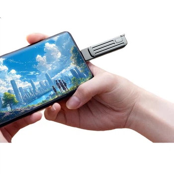 Флеш-накопичувач Aigo 256 ГБ типу C USB 3.2 високошвидкісний, W381 швидкість читання 220 МБ/с, сумісний з телефонами та комп'ютерами, офісний USB-накопичувач для бізнесу, портативний флеш-накопичувач для подорожей