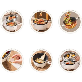 Плита Midea Wok электрическая пароварка, 3.5л, антипригарная, HGE2515