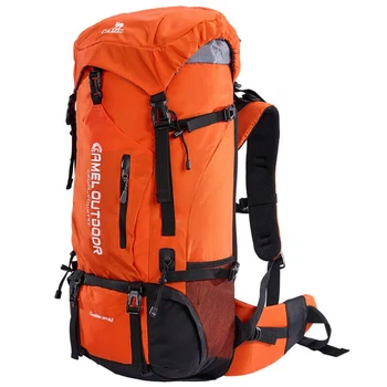 Профессиональный походный рюкзак CAMEL Outdoor, многофункциональный рюкзак большой вместимости для мужчин и женщин, сумка для треккинга и путешествий, 7S3AC3034A, оранжево-красный цвет.