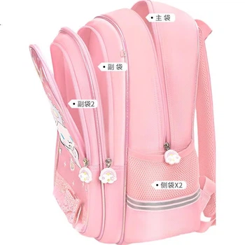 Рюкзак Hello Kitty DB96620B шкільний для 1-3 класів, рожевий