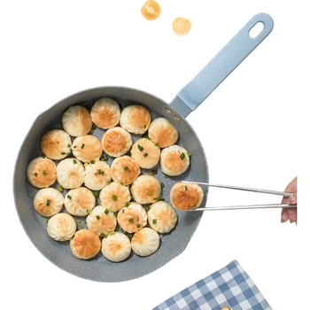 Сковорода COOKER KING, глубокая и высокая, для жарки и приготовления на гриле, многофункциональная сковорода для стейков, совместима с индукционными плитами, 24 см.