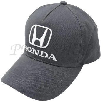 Бейсболка автомобильная кепка с регулировкой из плотного коттона Honda Bth23618 L / 57-58 Темно-серый
