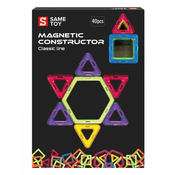Магнитный конструктор Same toy Classic line 40эл mcst-40