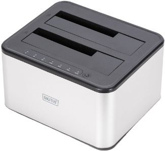 Stacja dokująca Digitus 2.5"/3.5" USB 3.0 Dual SATA HDD (DA-71540-2)