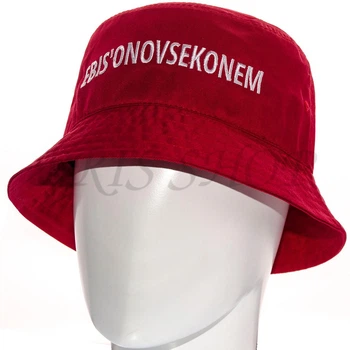 Панама брендовая летняя из хлопка панамка котоновая универсальная Ebisonovsekonem Pkh21903 L / 57-58 Красный
