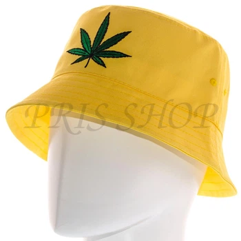 Панама брендовая летняя из хлопка панамка котоновая универсальная Cannabis Pkh21939 L / 57-58 Желтый