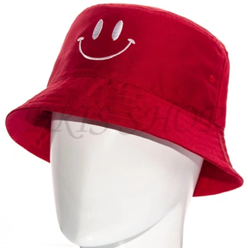 Панама брендовая летняя из хлопка панамка котоновая универсальная smile Pkh21940 L / 57-58 Красный