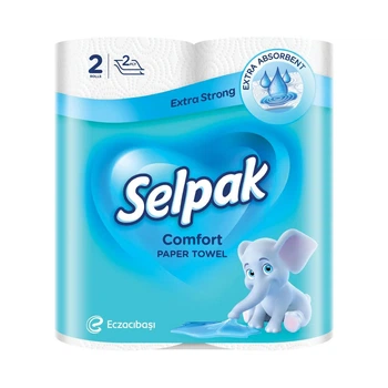 Бумажные полотенца Selpak Сomfort 2 шт (BIO-32363800)