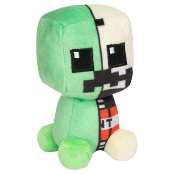 Плюшева Іграшка Крипер TNT Minecraft — Колекційний М'який Персонаж Creeper TNT з Популярної Гри Майнкрафт 18 см