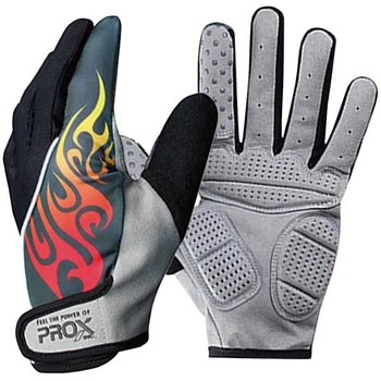 Перчатки Prox Jigging Glove Fast-Dry black-red