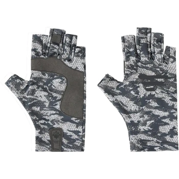 Перчатки Favorite Solar Fishing Gloves 5 Cut S/M Grey