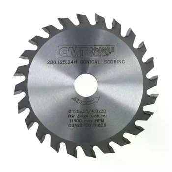 Пила підрізна однокорпусна CMT 125x20x20z K3.1-4.0/2.5 (288.125.24H)