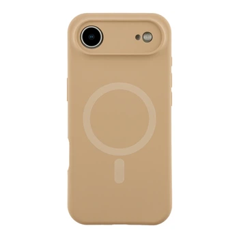 Чохол Premium Glow Silicone Case Full Camera with Magsafe для iPhone 17 Air Desert Gold