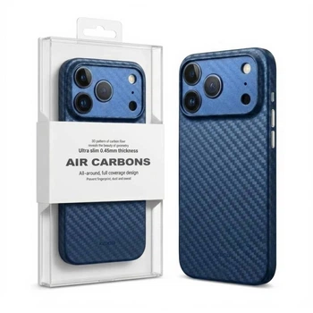 Ультратонкий чохол K-Doo Air Carbon для iPhone 17 Pro - Midnight Blue