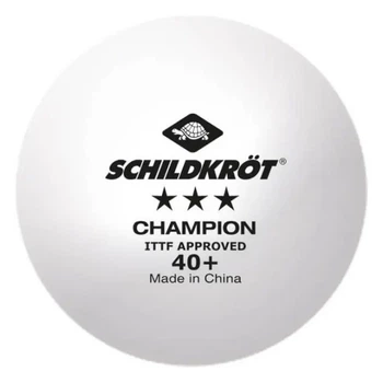 Мячи Donic Champion 40+ 3* white поштучно DT1-608542, Белый, Размер (EU) - 40 мм