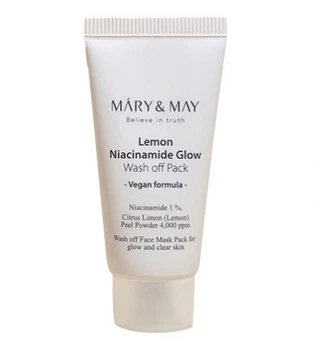 Маска для лица с ниацинамидом Mary&May Lemon Niacinamide Glow Wash Off Pack 30 г