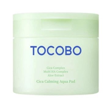 Успокаивающие тонер–пэды с центеллой Tocobo Cica Calming Aqua Pad 60 шт