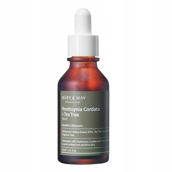 Сыворотка с хуттуиниией и чайным деревом Mary&May Houttuynia Cordata + Tea Tree Serum 30 мл
