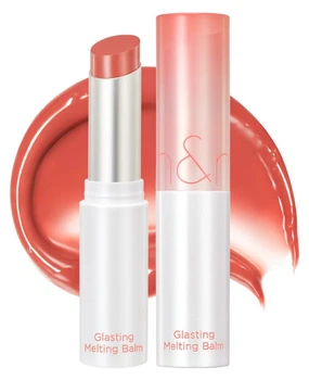 Оттеночный блеск–бальзам для губ Rom&Nd Glasting Melting Balm 03 Sorbet Balm (кораллово-грейпфрутовый)