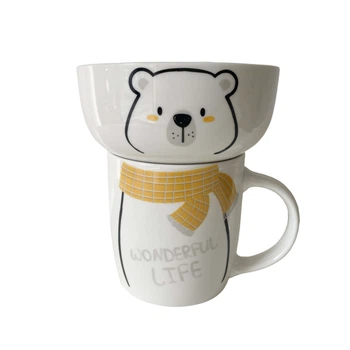 Детский набор посуды Limited Edition JSD06 Happy bear 2 предмета