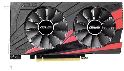 Видеокарта ASUS GTX 1050 2Gb Expedition OC (EX-GTX1050-O2G) (GDDR5, 128 bit, PCI-E 3.0 x16) Б/у